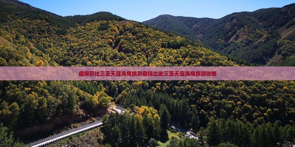 盘锦前往三亚天涯海角旅游