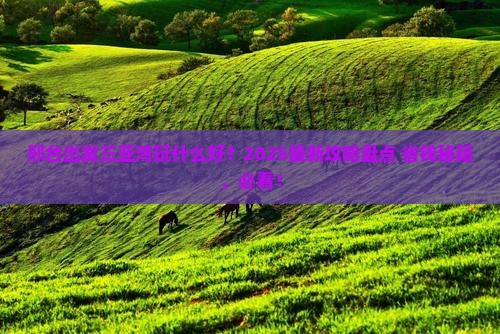 邢台出发三亚三亚湾哪里玩
