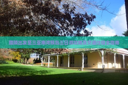醴陵出发至三亚南湾猴岛三日游攻略及交通住宿全指南