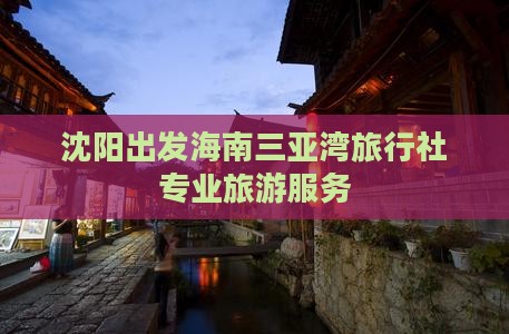沈阳出发海南三亚湾旅行社专业旅游服务