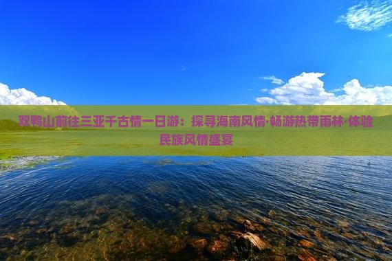 双鸭山前往三亚千古情一日游：探寻海南风情·畅游热带雨林·体验民族风情盛宴