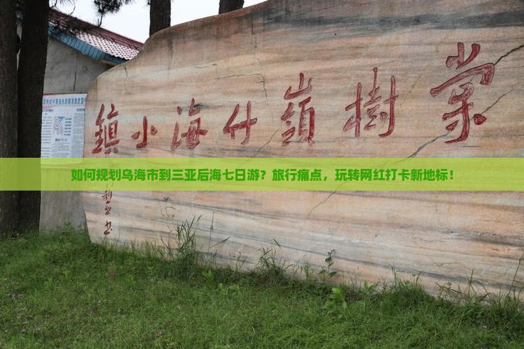 如何规划乌海市到三亚后海七日游？旅行痛点，玩转网红打卡新地标！