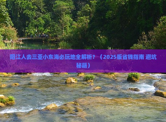 阳江前往三亚小东海必玩地