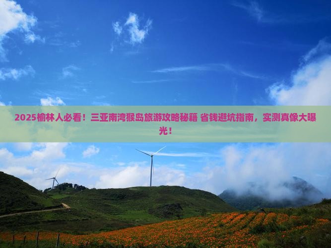 榆林去三亚南湾猴岛旅游网红地点