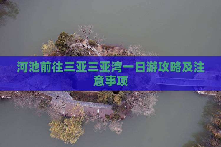 河池前往三亚三亚湾一日游