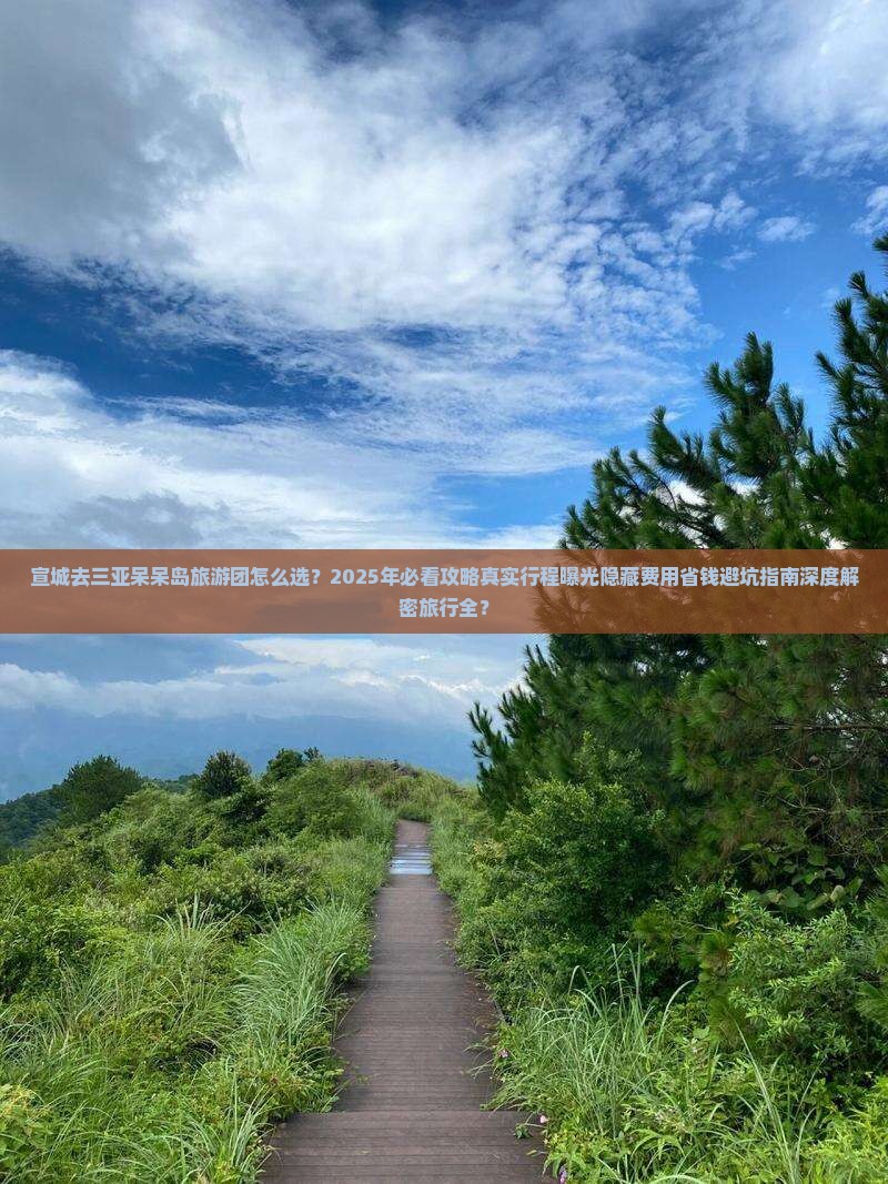 宣城去三亚呆呆岛大型旅游团