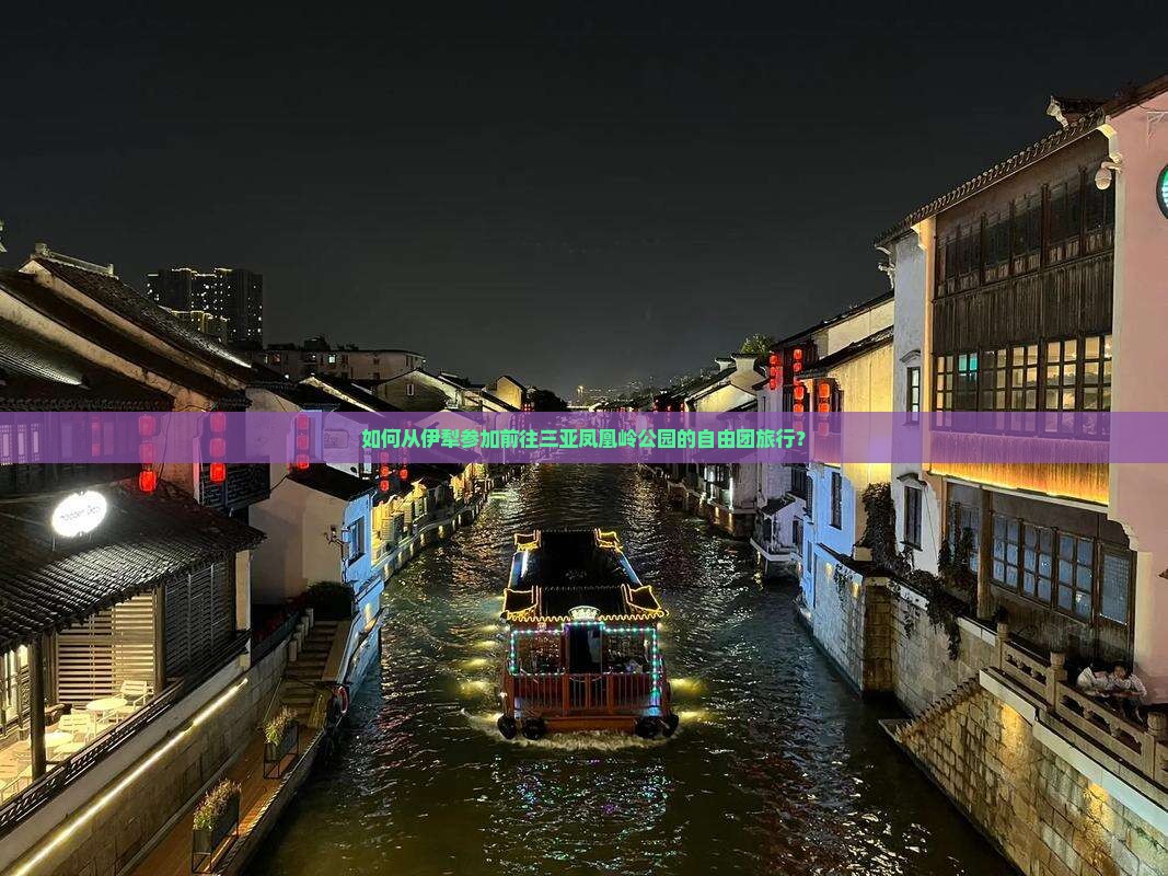如何从伊犁参加前往三亚凤凰岭公园的自由团旅行？