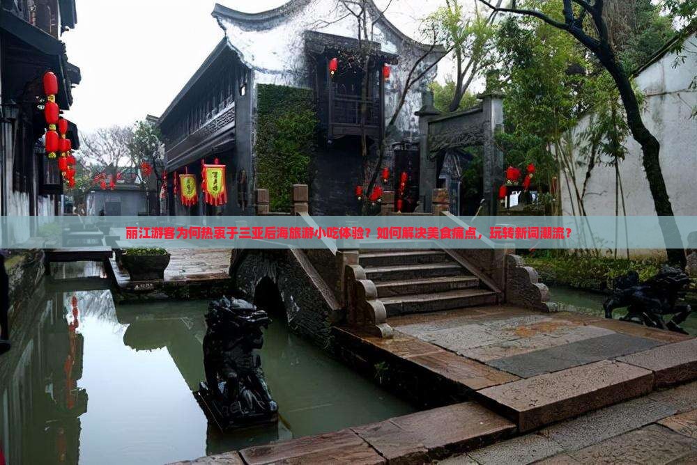 丽江游客为何热衷于三亚后海旅游小吃体验？如何解决美食痛点，玩转新词潮流？
