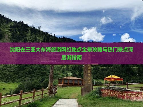 沈阳去三亚大东海旅游网红地点全景攻略与热门景点深度游指南