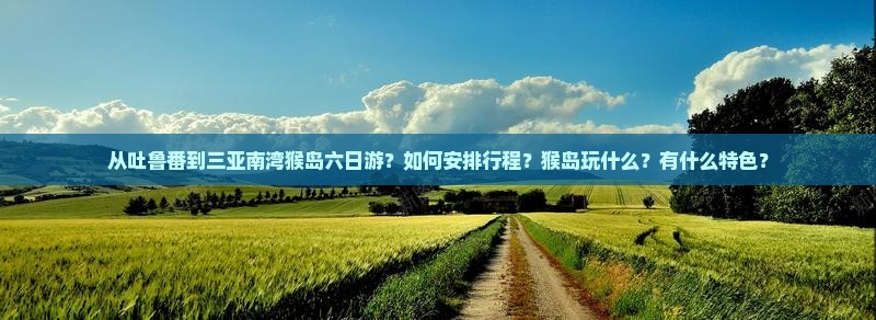 从吐鲁番到三亚南湾猴岛六日游？如何安排行程？猴岛玩什么？有什么特色？
