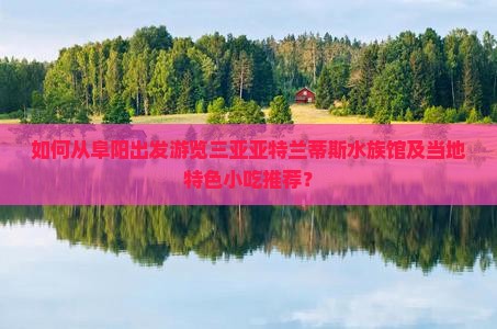 如何从阜阳出发游览三亚亚特兰蒂斯水族馆及当地特色小吃推荐？