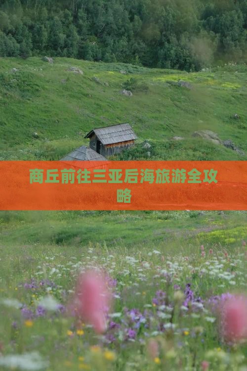 商丘前往三亚后海旅游全攻略