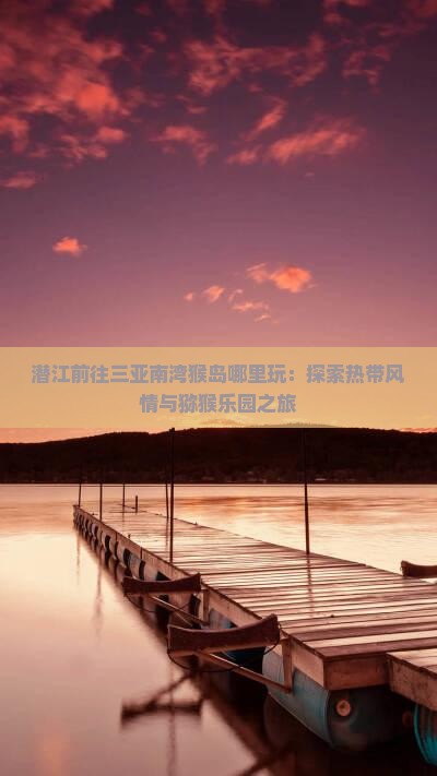 潜江前往三亚南湾猴岛哪里玩：探索热带风情与猕猴乐园之旅