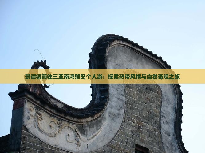 景德镇前往三亚南湾猴岛个人游:探索热带风情与自然奇观之旅 景德镇前往三亚南湾猴岛个人游:探索热带风情与自然奇观之旅