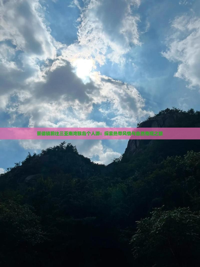 景德镇前往三亚南湾猴岛个人游:探索热带风情与自然奇观之旅 景德镇前往三亚南湾猴岛个人游:探索热带风情与自然奇观之旅