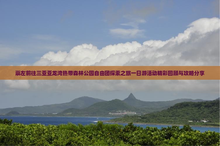 崇左前往三亚亚龙湾热带森林公园自由团探索之旅一日游活动精彩回顾与攻略分享