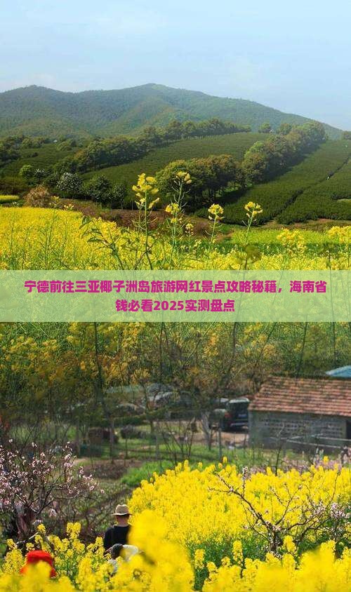 宁德前往三亚椰子洲岛旅游网红地点