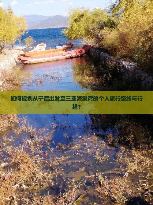 如何规划从宁德出发至三亚海棠湾的个人旅行路线与行程？
