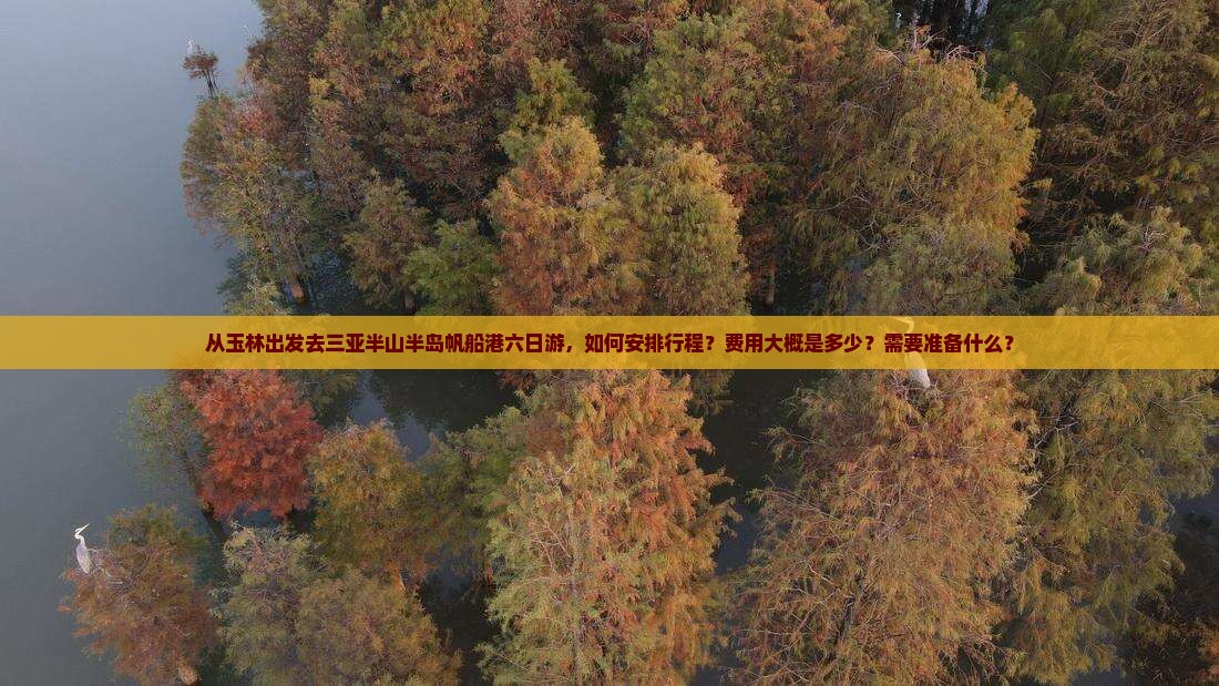 从玉林出发去三亚半山半岛帆船港六日游，如何安排行程？费用大概是多少？需要准备什么？