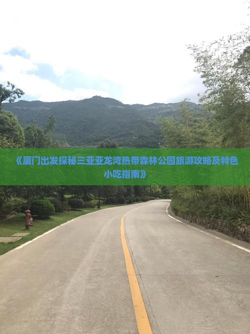 《厦门出发探秘三亚亚龙湾热带森林公园旅游攻略及特色小吃指南》