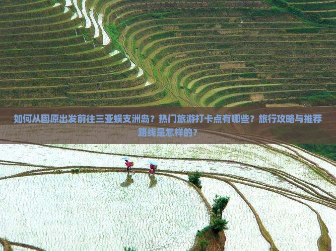 如何从固原出发前往三亚蜈支洲岛？热门旅游打卡点有哪些？旅行攻略与推荐路线是怎样的？