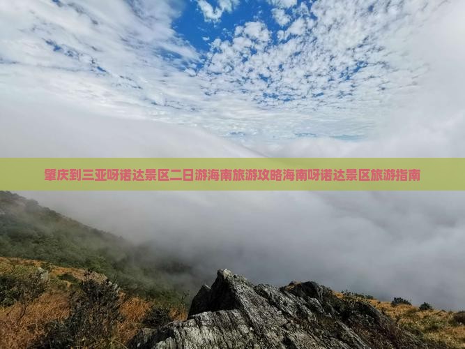 肇庆到三亚呀诺达景区二日游海南旅游攻略海南呀诺达景区旅游指南
