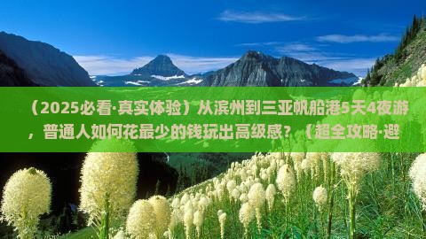 滨州前往三亚半山半岛帆船港五日游