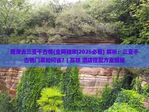 鹰潭去三亚千古情攻略