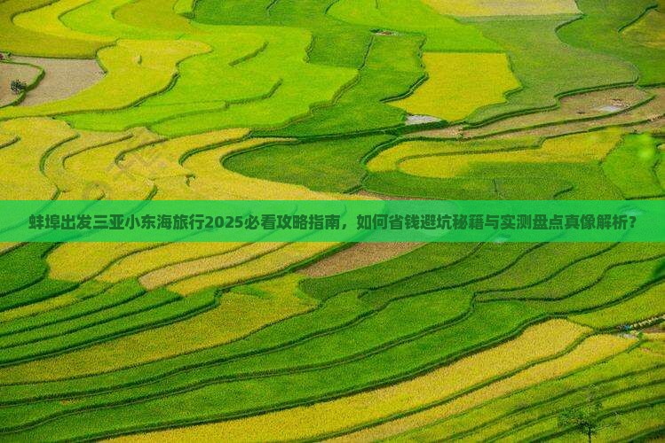 蚌埠出发三亚小东海旅行社 蚌埠出发三亚小东海旅行社