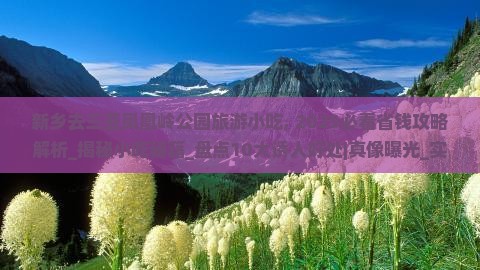 新乡去三亚凤凰岭公园旅游小吃