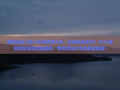 衡阳出发三亚小东海旅游小吃