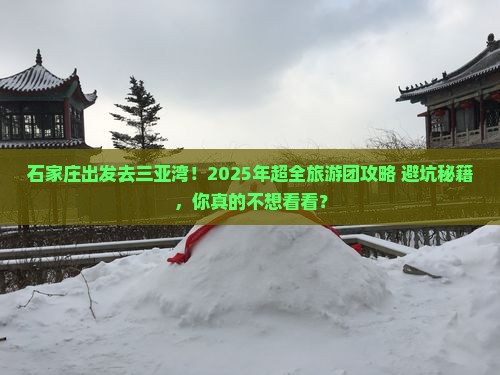石家庄前往三亚三亚湾大型旅游团