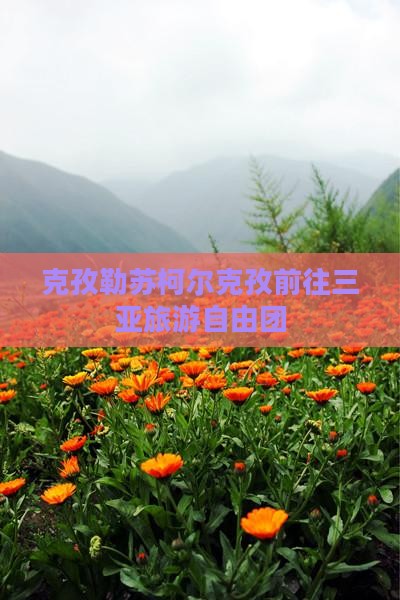 克孜勒苏柯尔克孜前往三亚旅游自由团