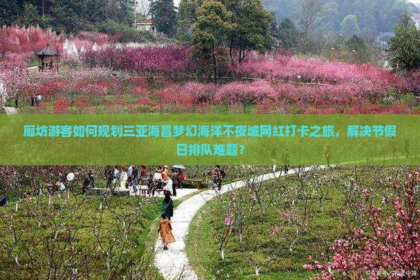 廊坊游客如何规划三亚海昌梦幻海洋不夜城网红打卡之旅，解决节假日排队难题？