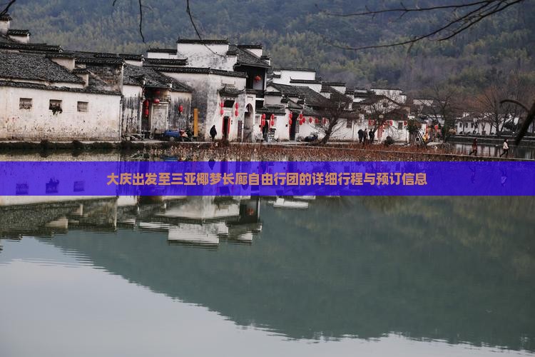 大庆出发至三亚椰梦长廊自由行团的详细行程与预订信息
