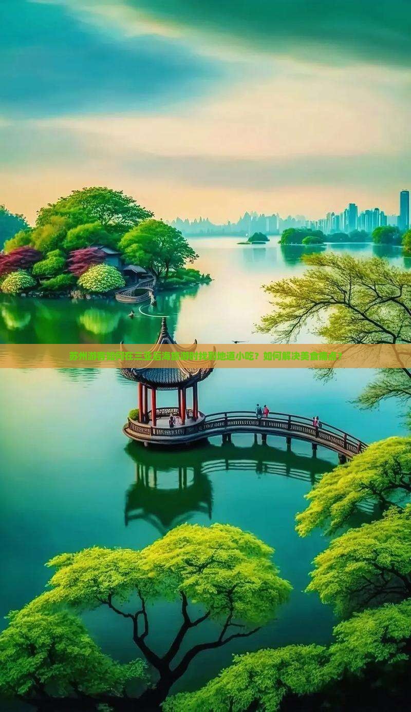 苏州游客如何在三亚后海旅游时找到地道小吃？如何解决美食痛点？