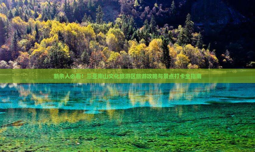 新余去三亚南山文化旅游区旅游打卡点
