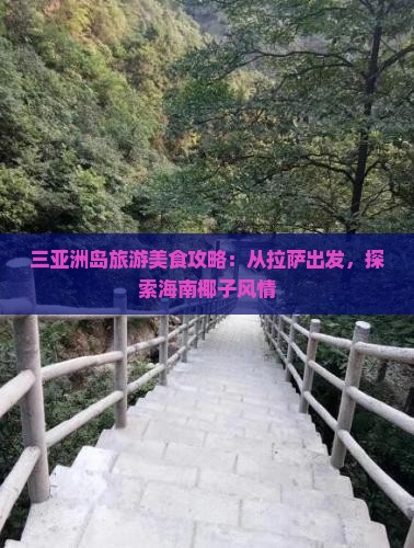拉萨出发三亚椰子洲岛旅游小吃