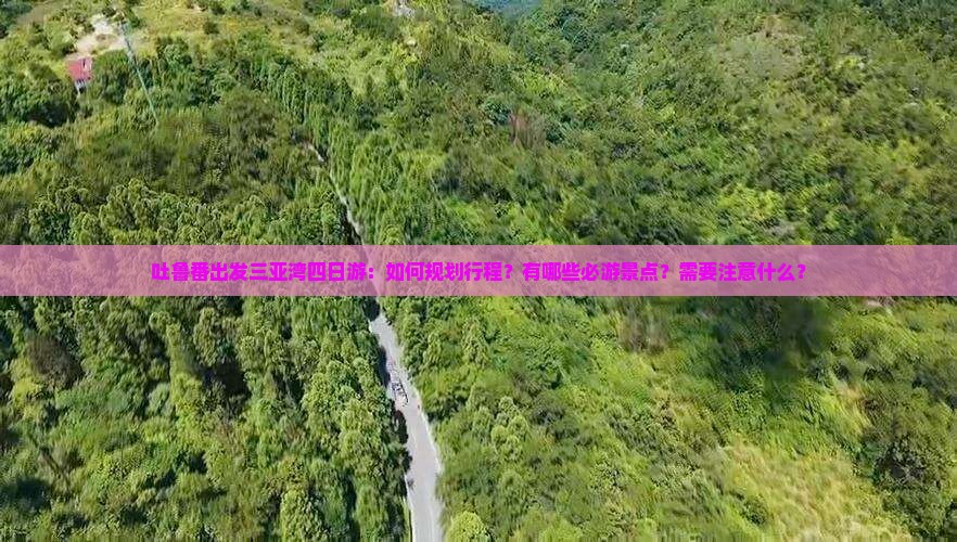 吐鲁番前往三亚三亚湾四日游 吐鲁番前往三亚三亚湾四日游