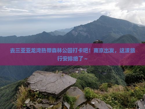 南京去三亚亚龙湾热带森林公园旅游打卡点