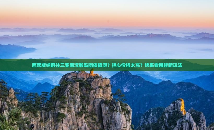西双版纳前往三亚南湾猴岛团体旅游