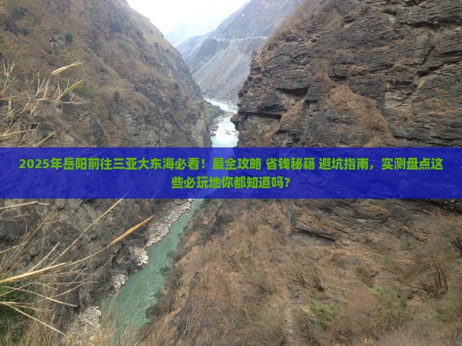 岳阳前往三亚大东海必玩地
