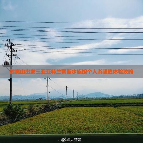 武夷山出发三亚亚特兰蒂斯水族馆个人游