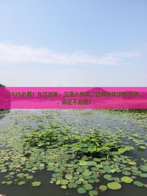 九江前往三亚小东海二日游