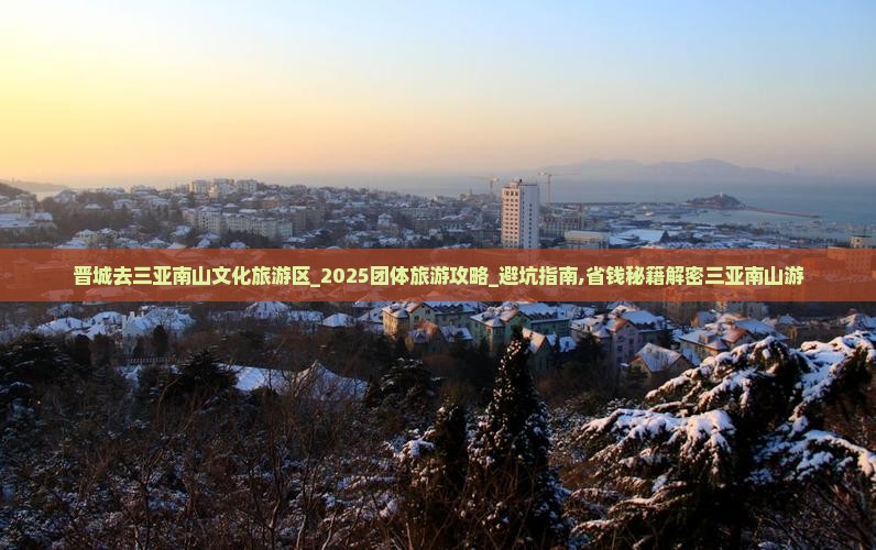 晋城去三亚南山文化旅游区团体旅游