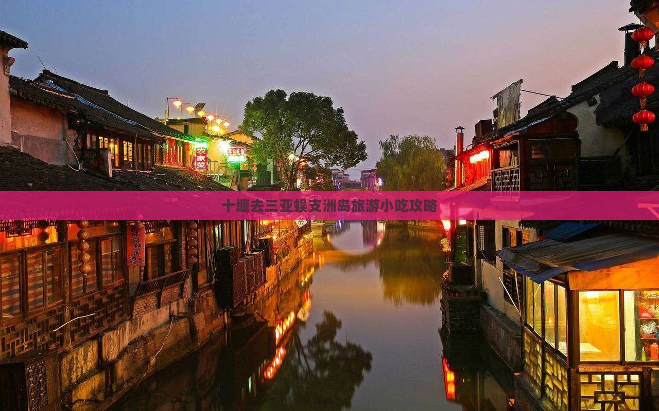 十堰去三亚蜈支洲岛旅游小吃