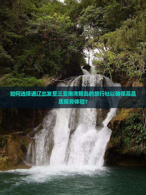 如何选择通辽出发至三亚南湾猴岛的旅行社以确保高品质服务体验？