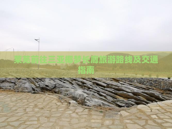 莱芜前往三亚椰梦长廊旅游路线及交通指南