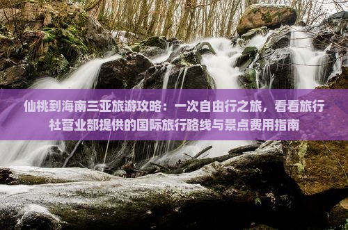 仙桃到海南三亚旅游攻略：一次自由行之旅，看看旅行社营业部提供的国际旅行路线与景点费用指南