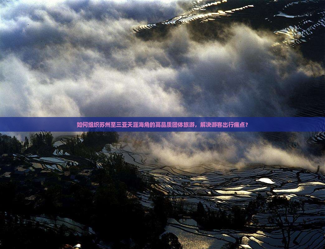 如何组织苏州至三亚天涯海角的高品质团体旅游，解决游客出行痛点？